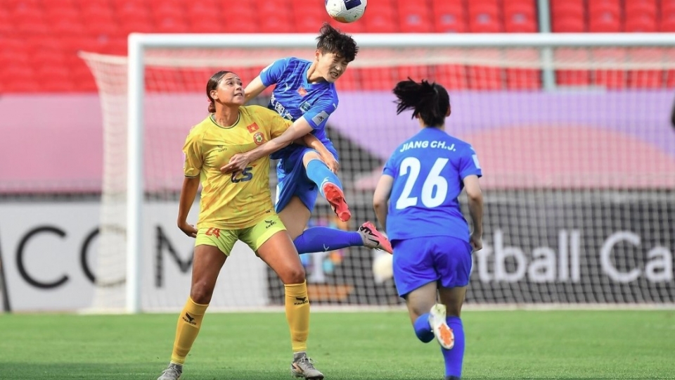 HCM City Women fall 0-2 to Wuhan Jiangda in AFC Champions League semi-final